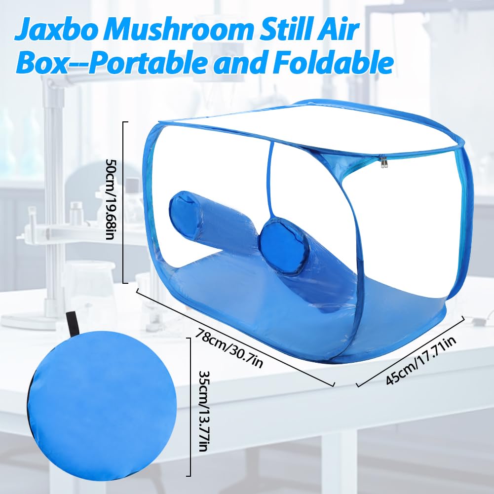 Jaxbo folded flat for compact storage and easy transport in small homes