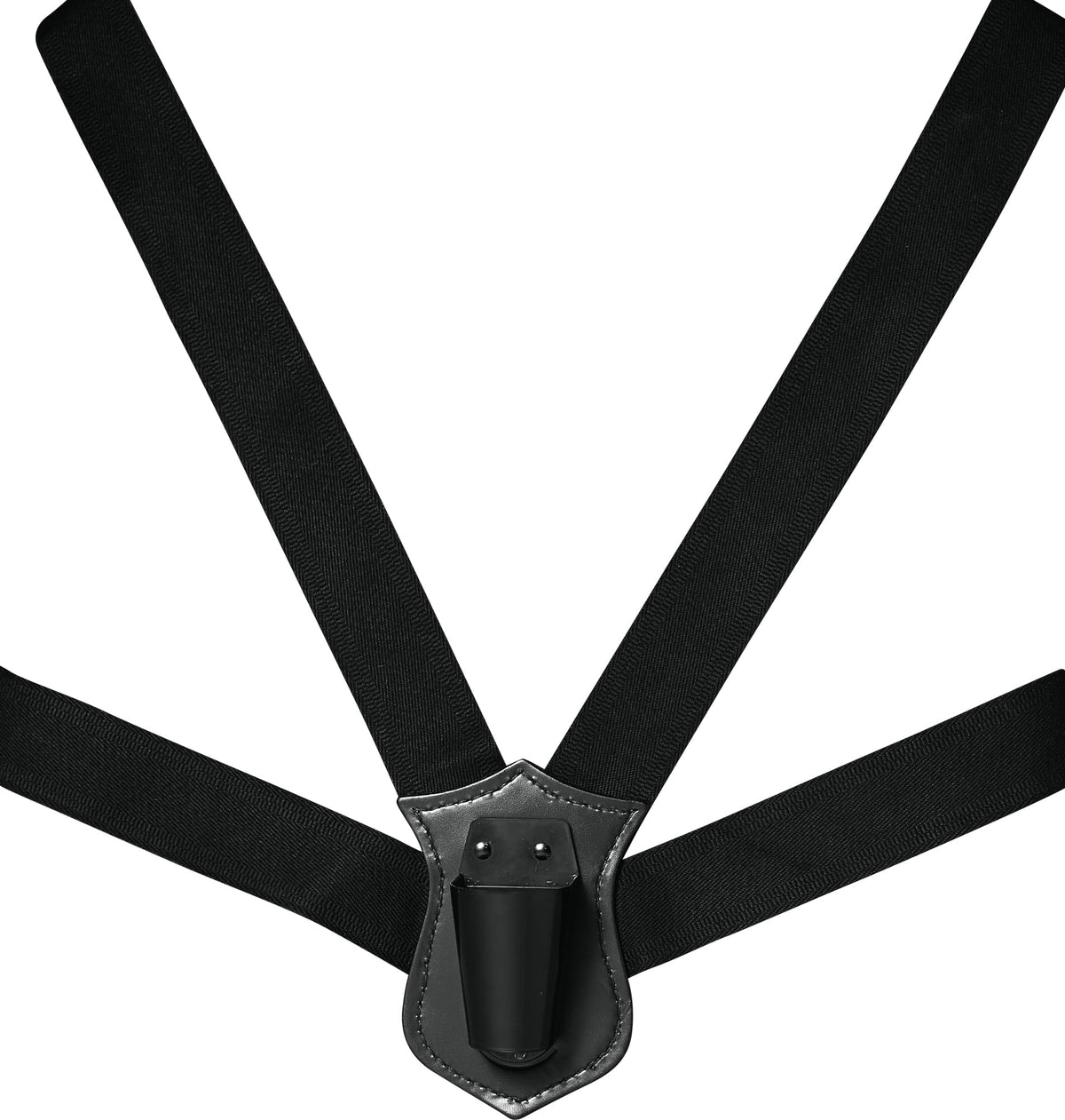 JAY-PEE front view of flag carrier showing secure cup and straps for reliable hold
