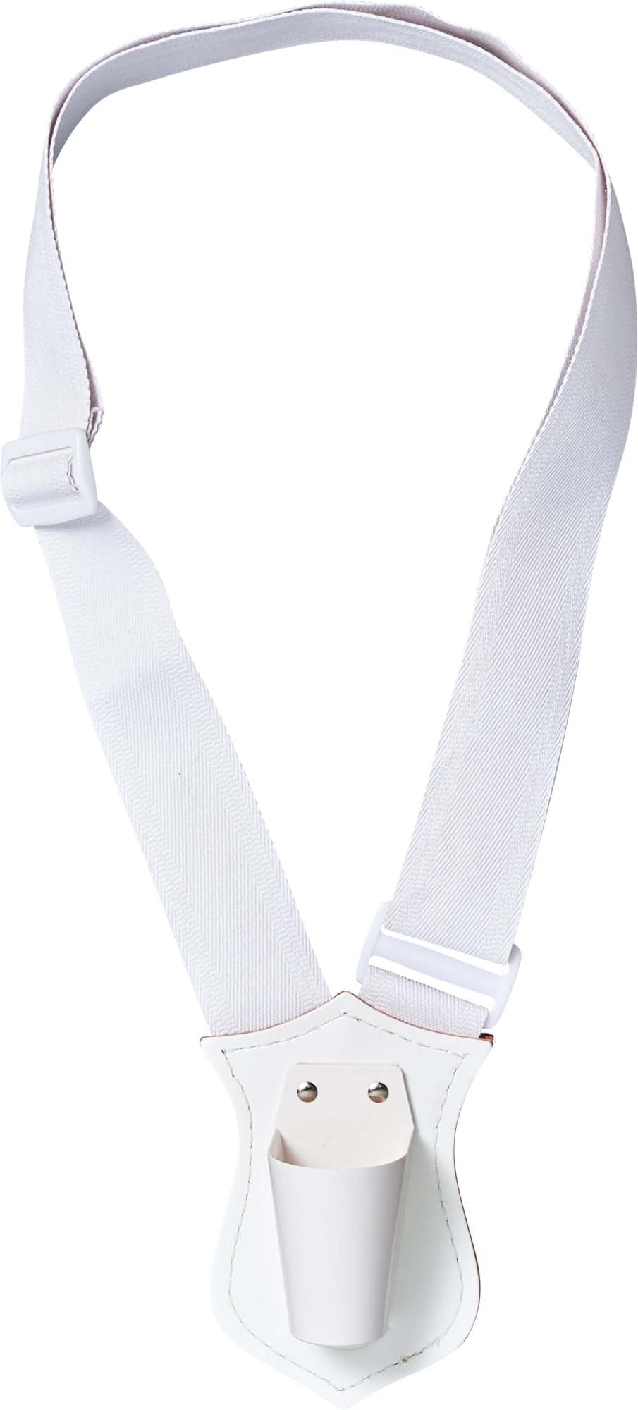 JAY-PEE front view of flag carrier shows secure hands-free support