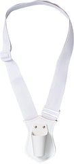 JAY-PEE front view of flag carrier shows secure hands-free support
