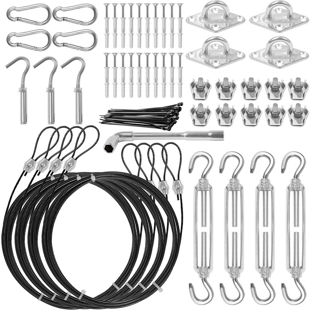 Jayzod kit components laid out showing all 79 pieces for fast installation