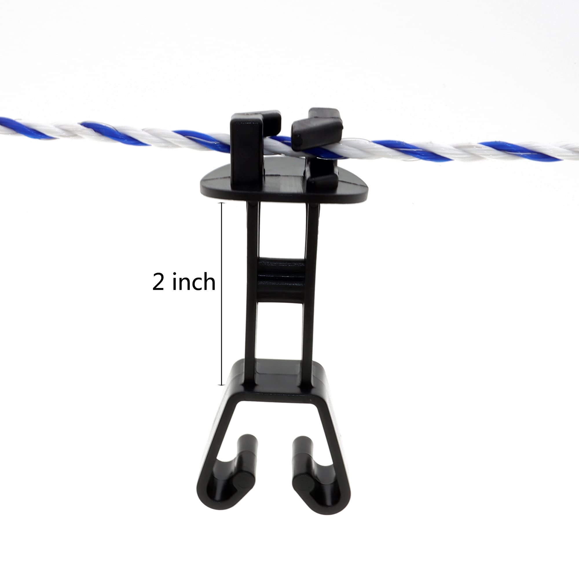 JBT insulators installed on a T-post demonstrating secure mounting and energy savings