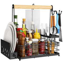 JBBTOOL grill caddy front view shows organized storage and quick access