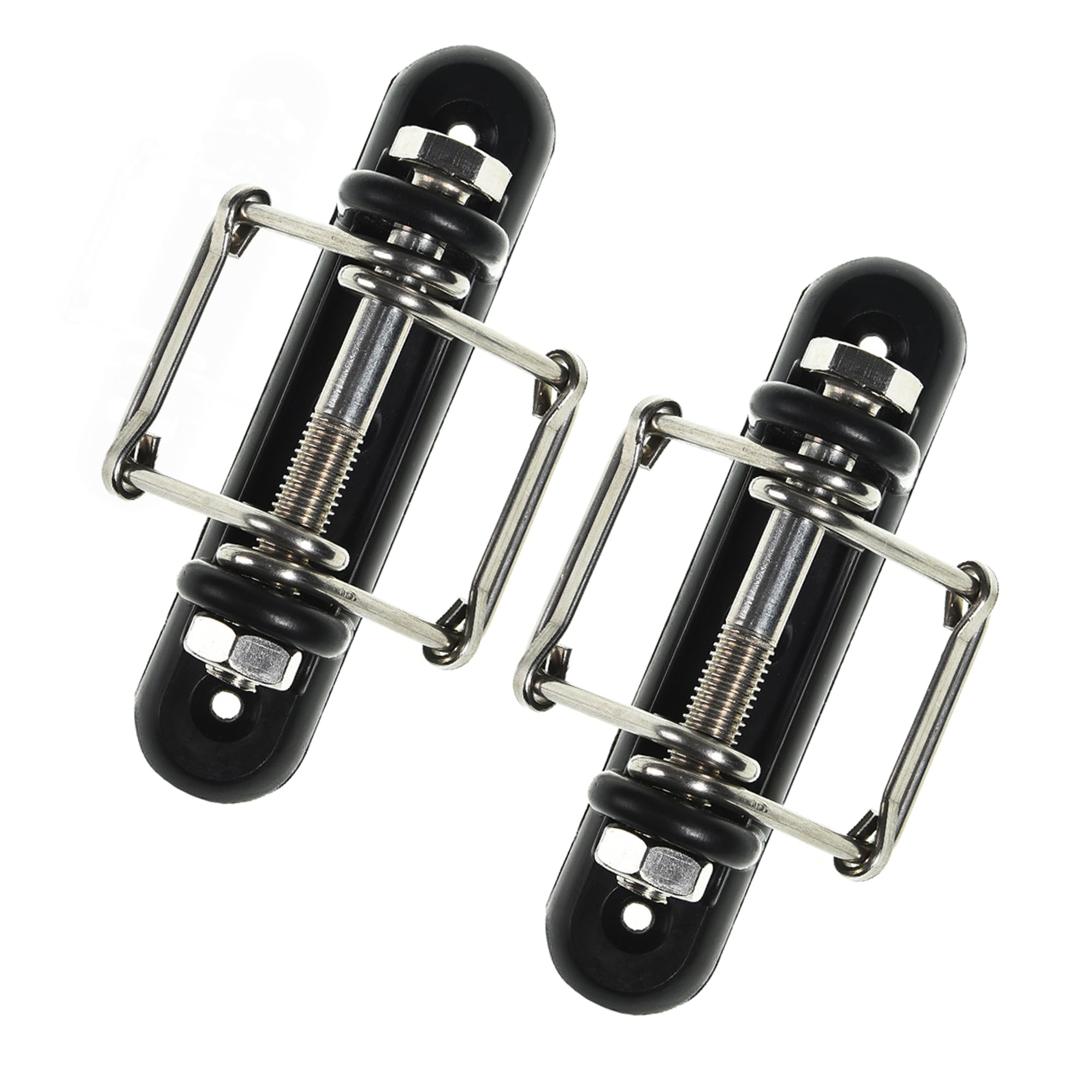 JBTOZIUY front view of 12-pack insulators showing contents and mounting screws benefiting quick installation