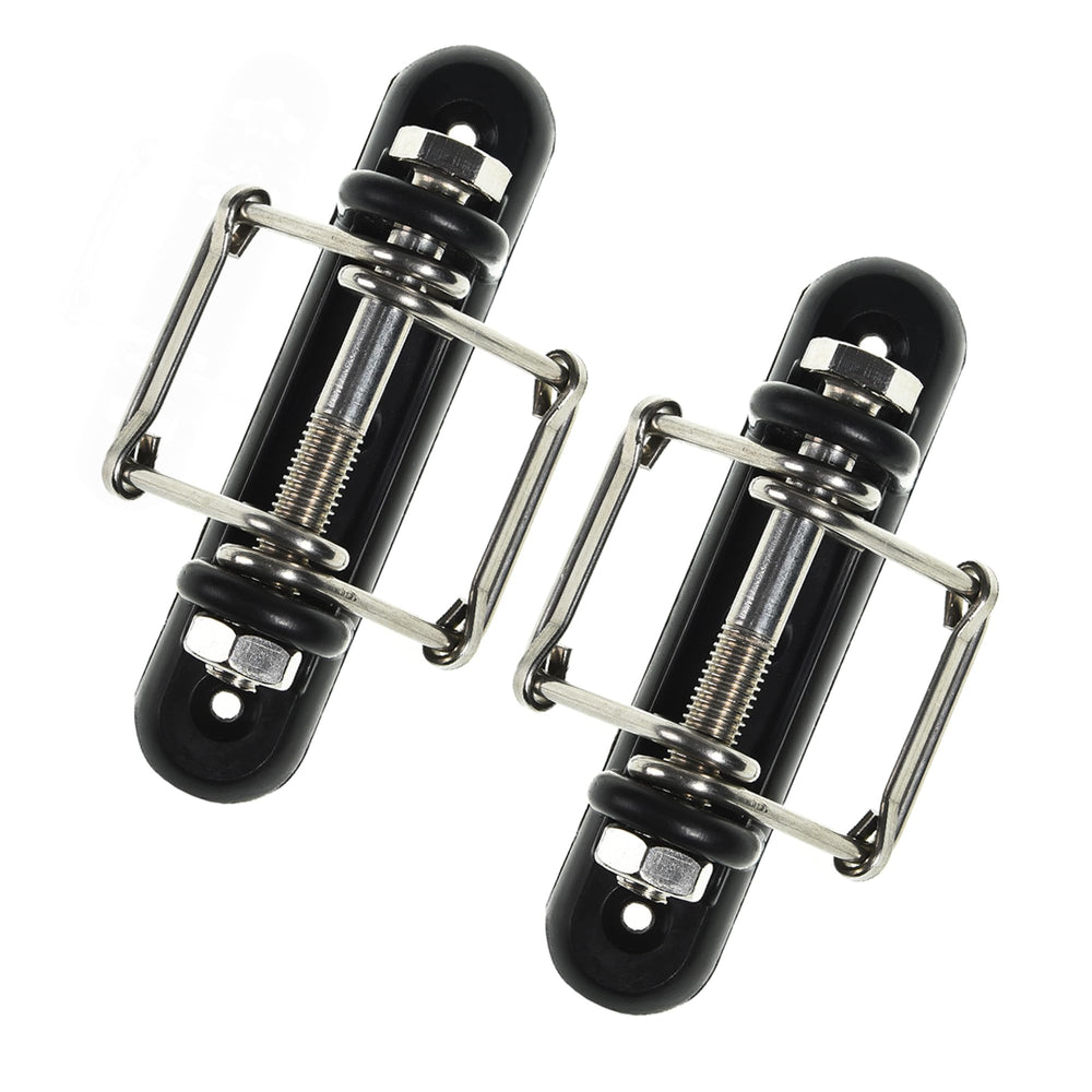 JBTOZIUY front view of 12-pack insulators showing contents and mounting screws benefiting quick installation