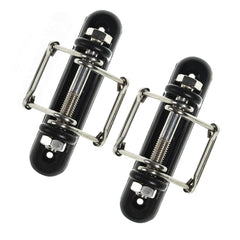 JBTOZIUY front view of 12-pack insulators showing contents and mounting screws benefiting quick installation