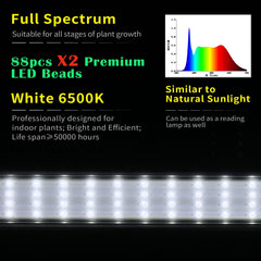 JCBritw close-up of LED beads and bar surface highlighting bright full-spectrum output