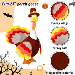 JcHrmers Halloween outfit detail with weather-resistant fabric benefit