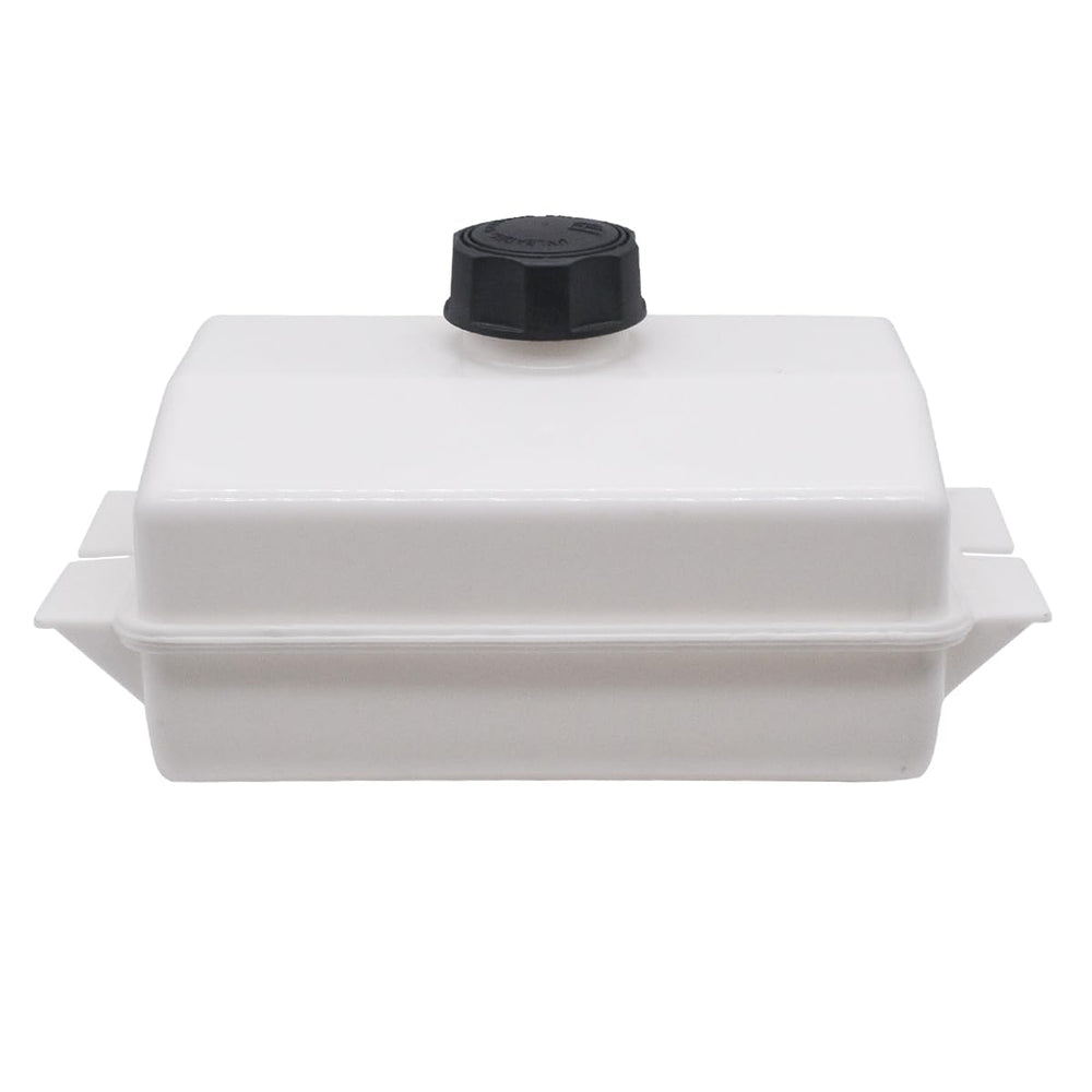 JDLLONG fuel tank kit laid out with filter, shut-off valve and clamps for complete replacement