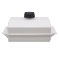 JDLLONG fuel tank kit laid out with filter, shut-off valve and clamps for complete replacement