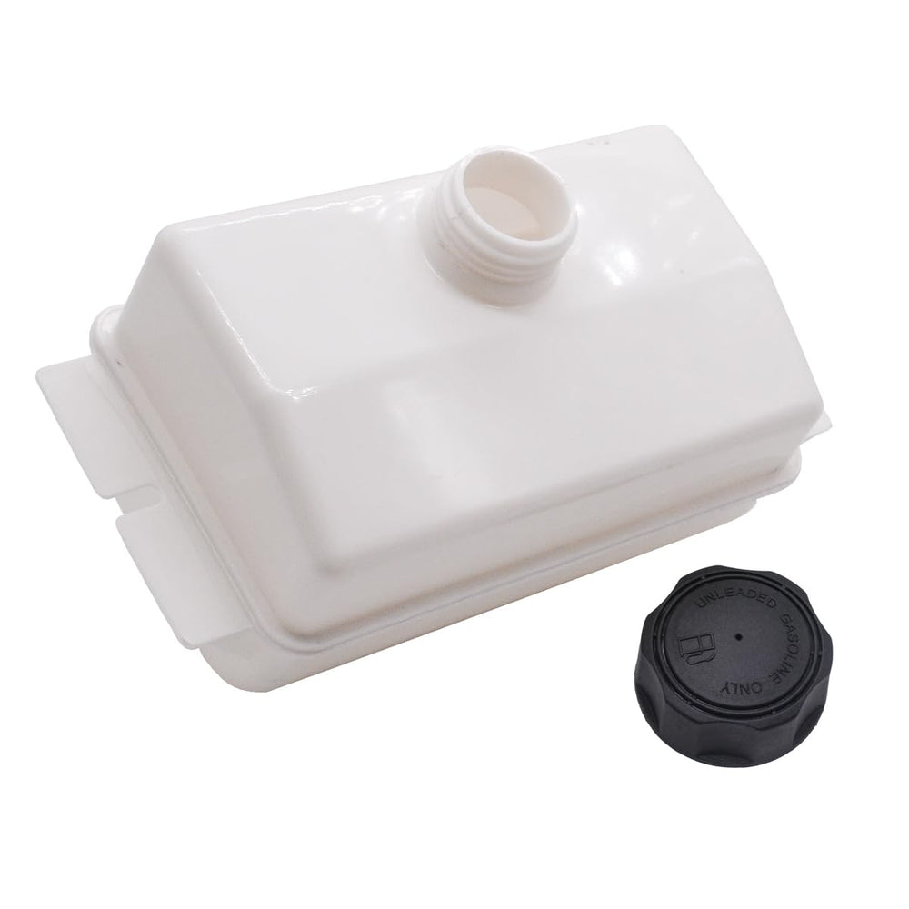 JDLLONG fuel tank side view next to ruler showing 13-inch length and compact profile