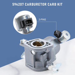 JDMSPEED carburetor with gaskets laid out, includes necessary seals for leak-free install