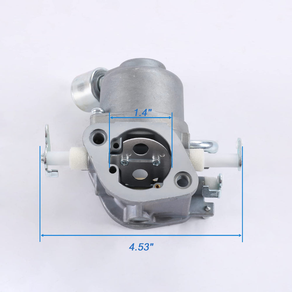 JDMSPEED carburetor installed on mower engine showing restored function and reliability
