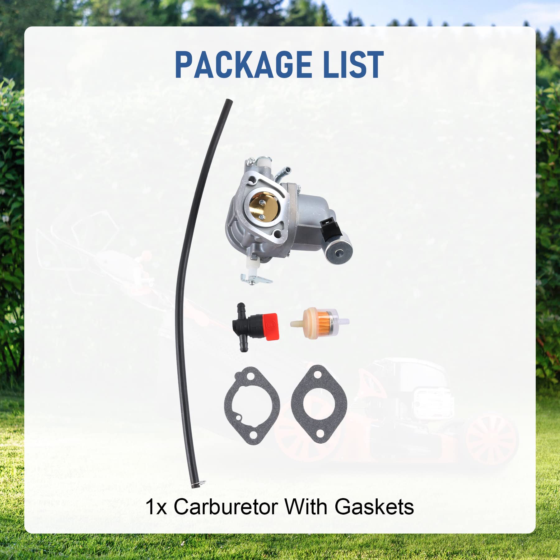 JDMSPEED carburetor held in hand to show scale and ease of replacement
