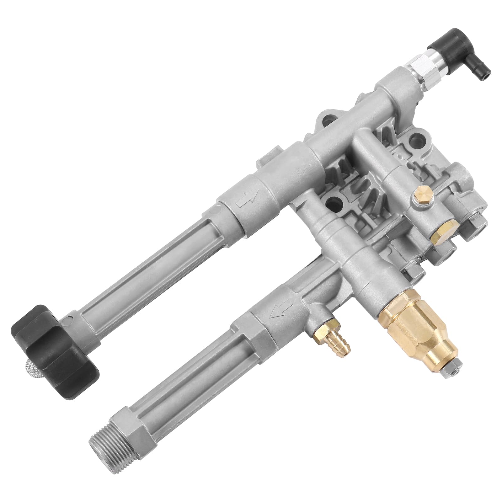 JDMSPEED front view pump head showing compact replacement and improved seal