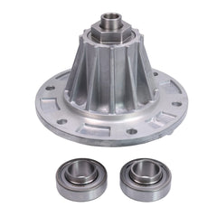 JDMSPEED spindle front view showing mounting holes and robust finish for reliable fit