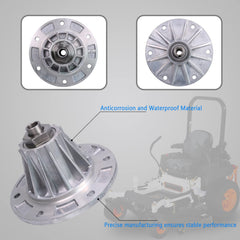 JDMSPEED spindle shaft detail highlighting precision-machined surface to reduce vibration