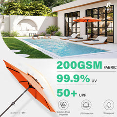 JEAREY close-up of waterproof UV-coated polyester fabric for sun protection