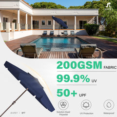 JEAREY crank and push-tilt mechanism close-up for effortless opening and angling