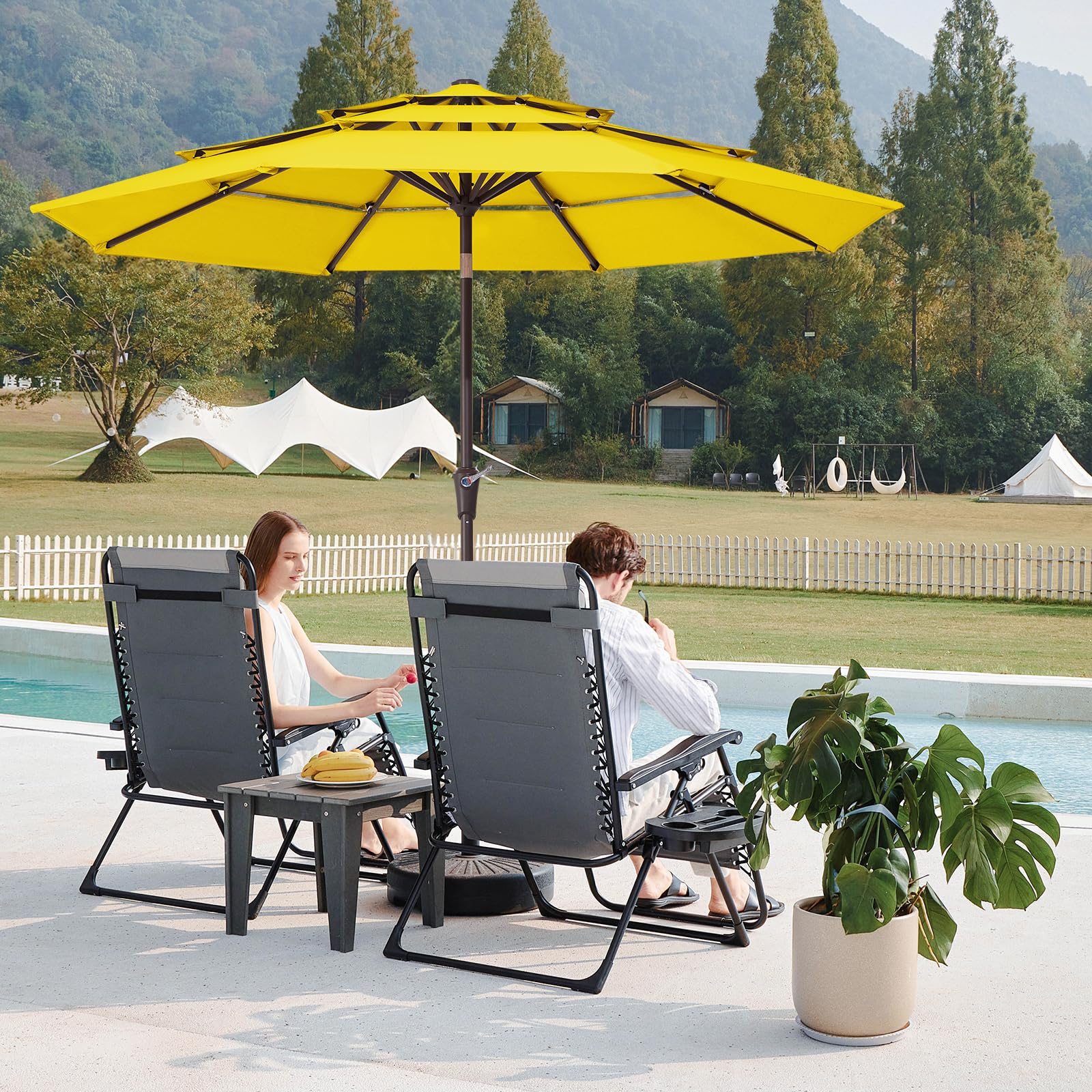 JEAREY three-tier top vent demonstrating airflow and wind stability