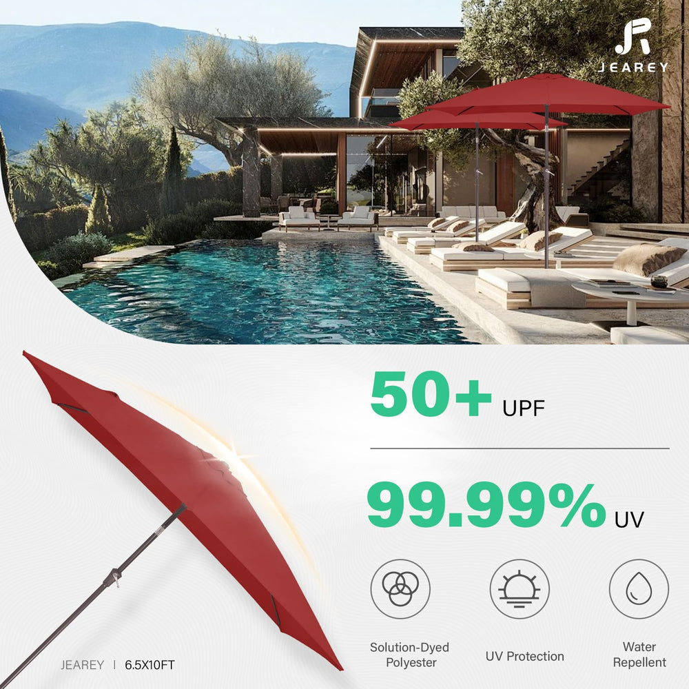 JEAREY vented double canopy top improving airflow and stability