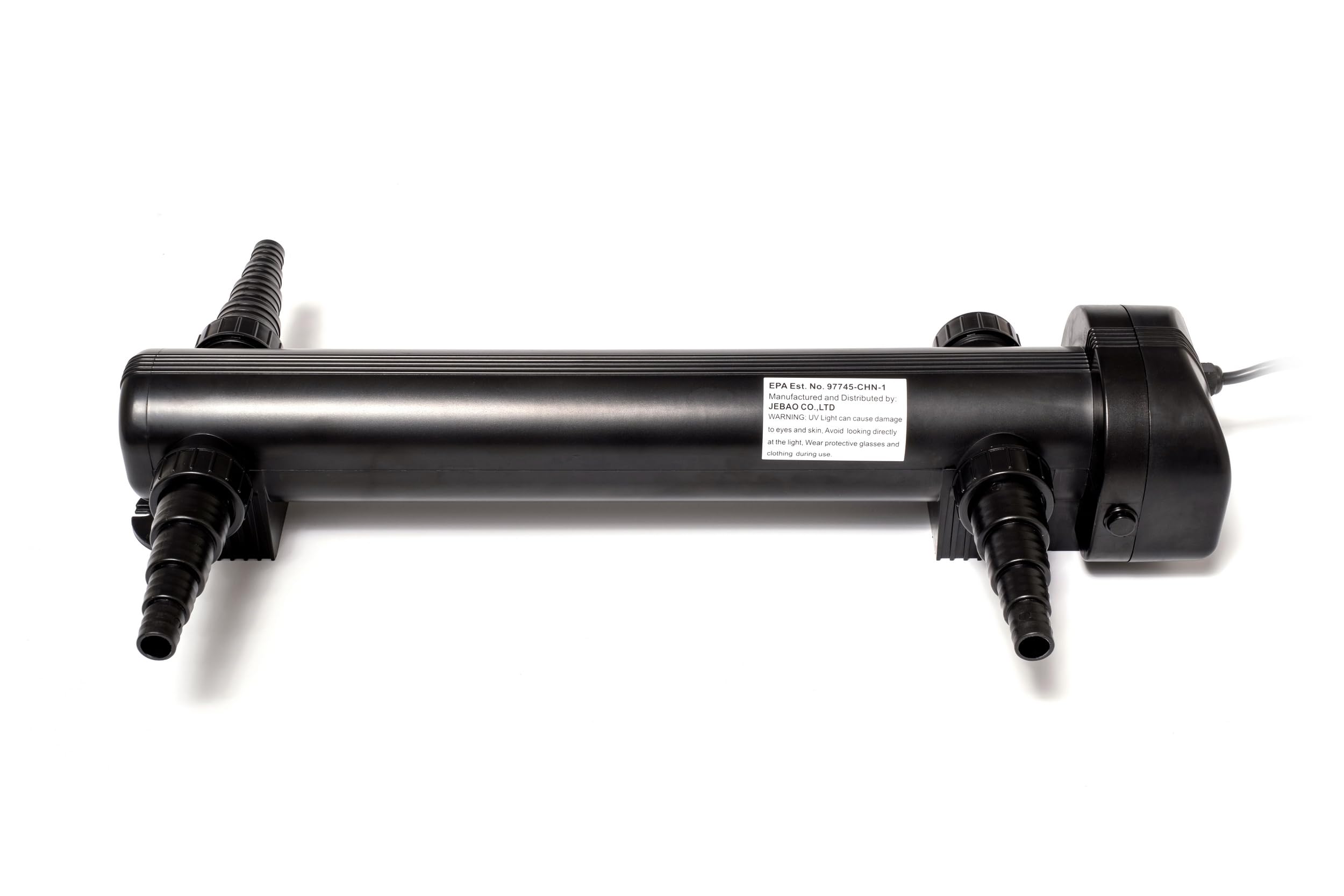 Jebao CW-55 fittings set for multiple tubing sizes, enables easy plumbing connection