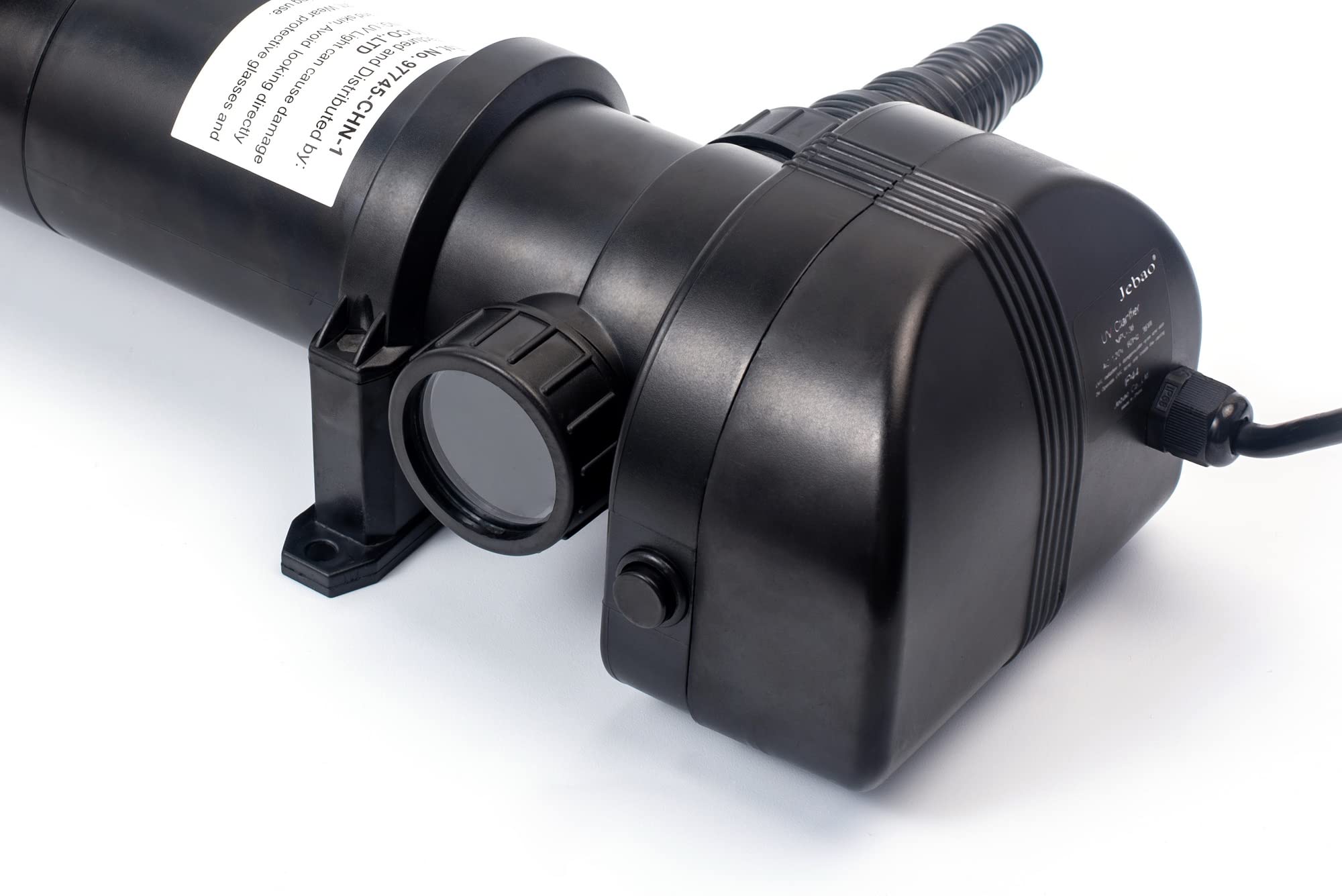 Jebao NPU fittings and adapters laid out to show universal connection flexibility