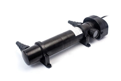 Jebao NPU quartz sleeve close-up reveals lamp chamber for reliable UV clarification