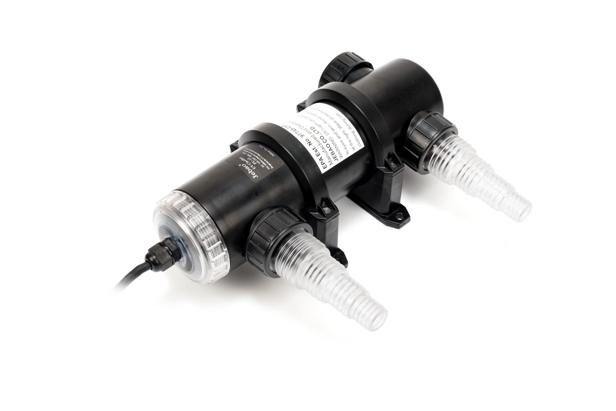 Jebao PU-13 included 3/4 to 1-1/2 inch fittings detail for versatile hookups