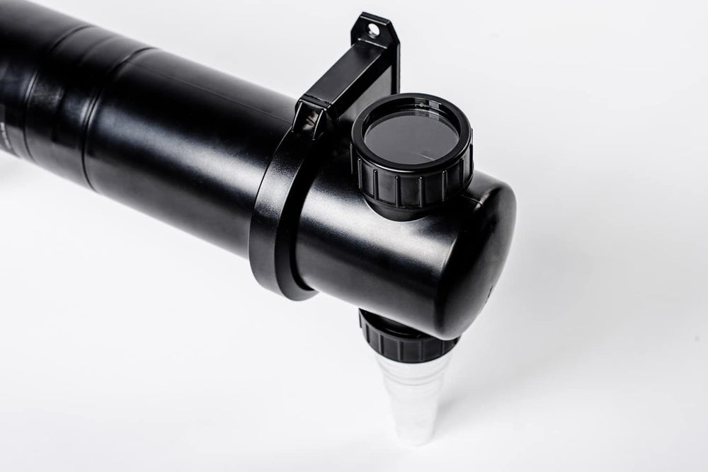 Jebao PU-36 included fittings array demonstrating versatile plumbing connections