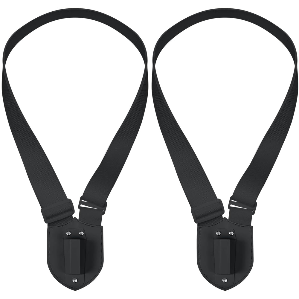 Jecery front view harness showing black nylon sling and holder for comfortable carry