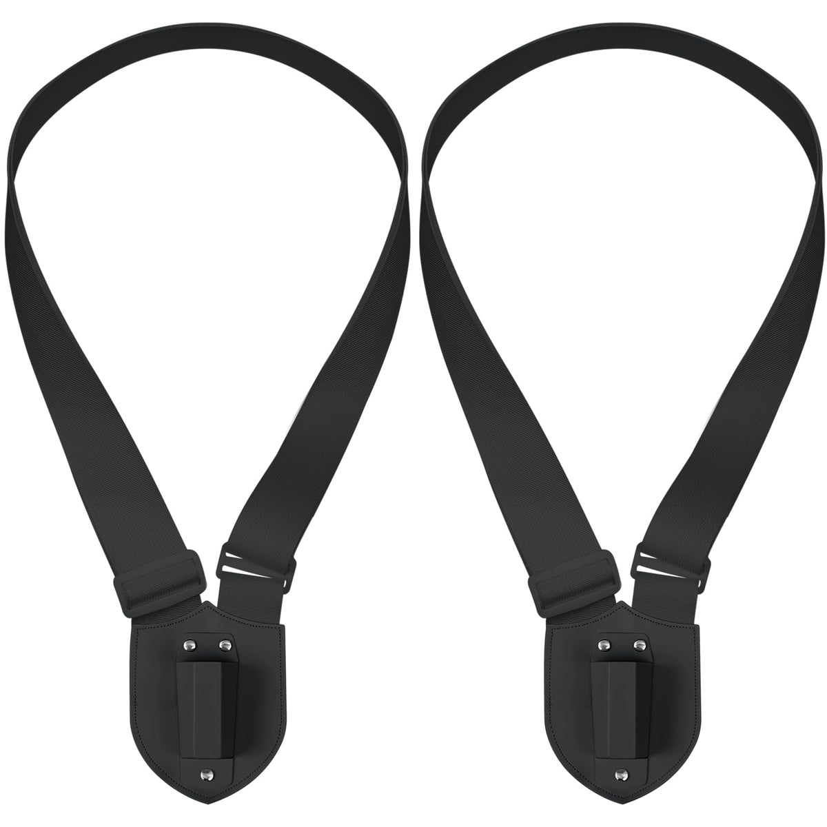 Jecery front view harness showing black nylon sling and holder for comfortable carry
