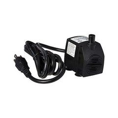 Jecod PP-388 submerged in a pond demonstrating quiet, efficient water flow