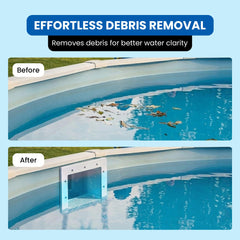 JED Pool Tools included stainless hardware and hose fittings for durable installation