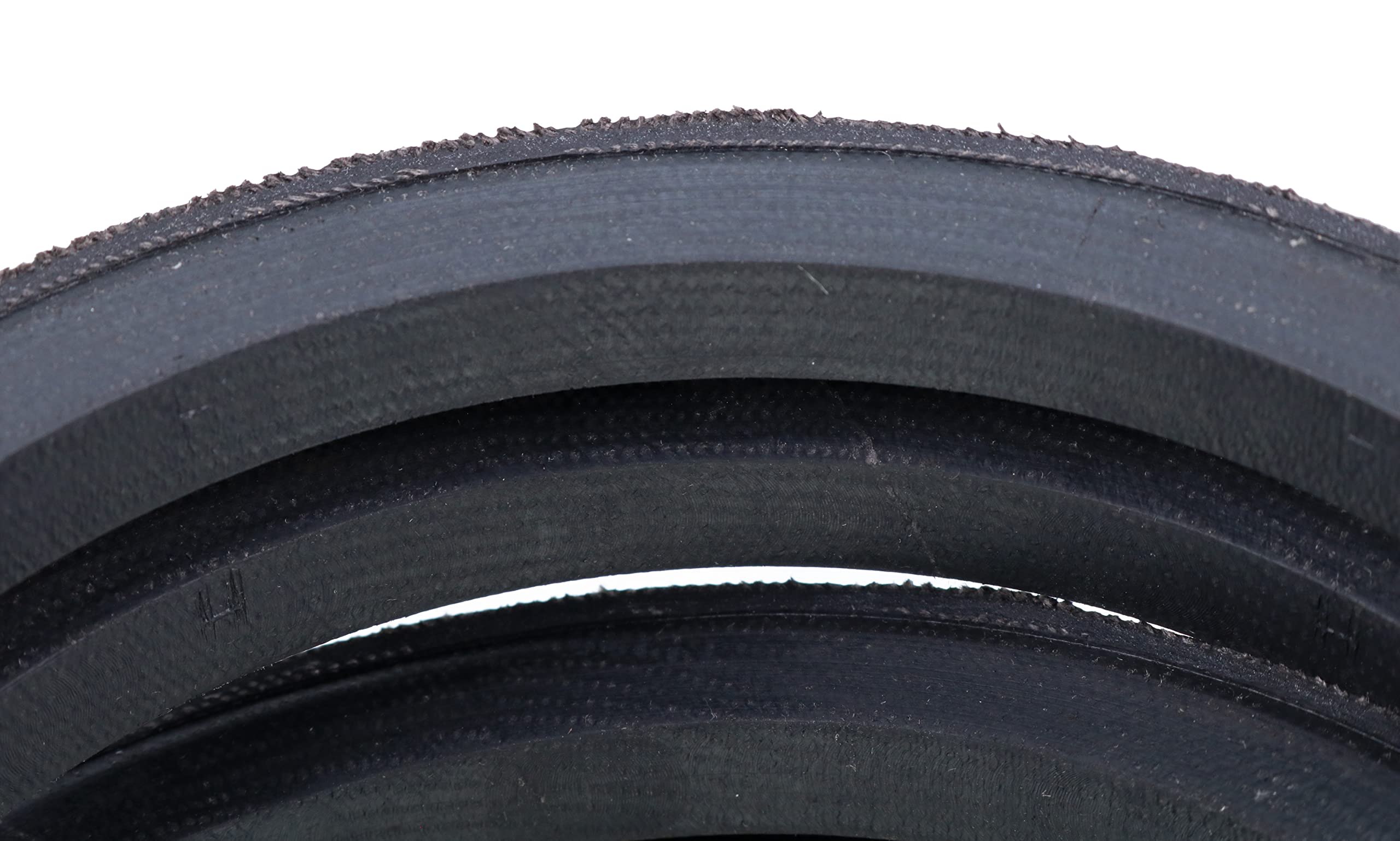 JEENDA belt next to ruler showing scale for accurate replacement selection