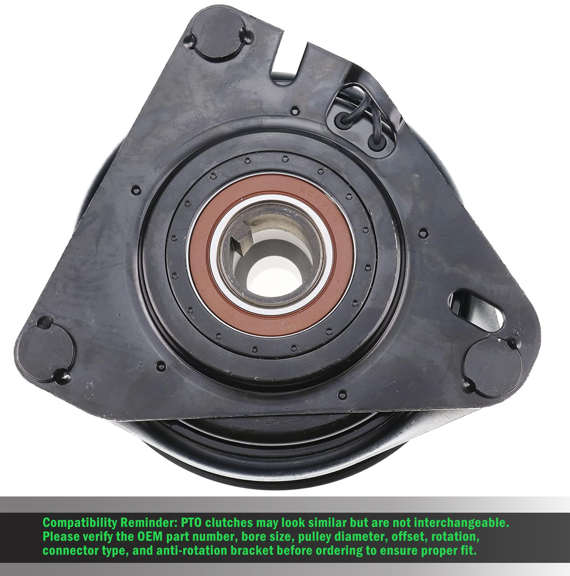 JEENDA crankshaft keyway and 1.125 inch shaft detail for precise fit benefit