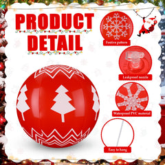 Jenaai inflated ball hanging on tree showing quick-install visual impact