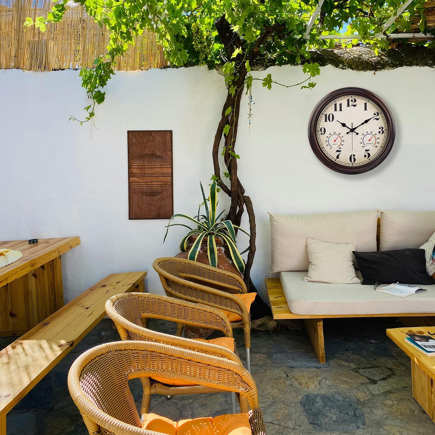 JENLYSTIME on a covered porch illustrating stylish weather-resistant decor
