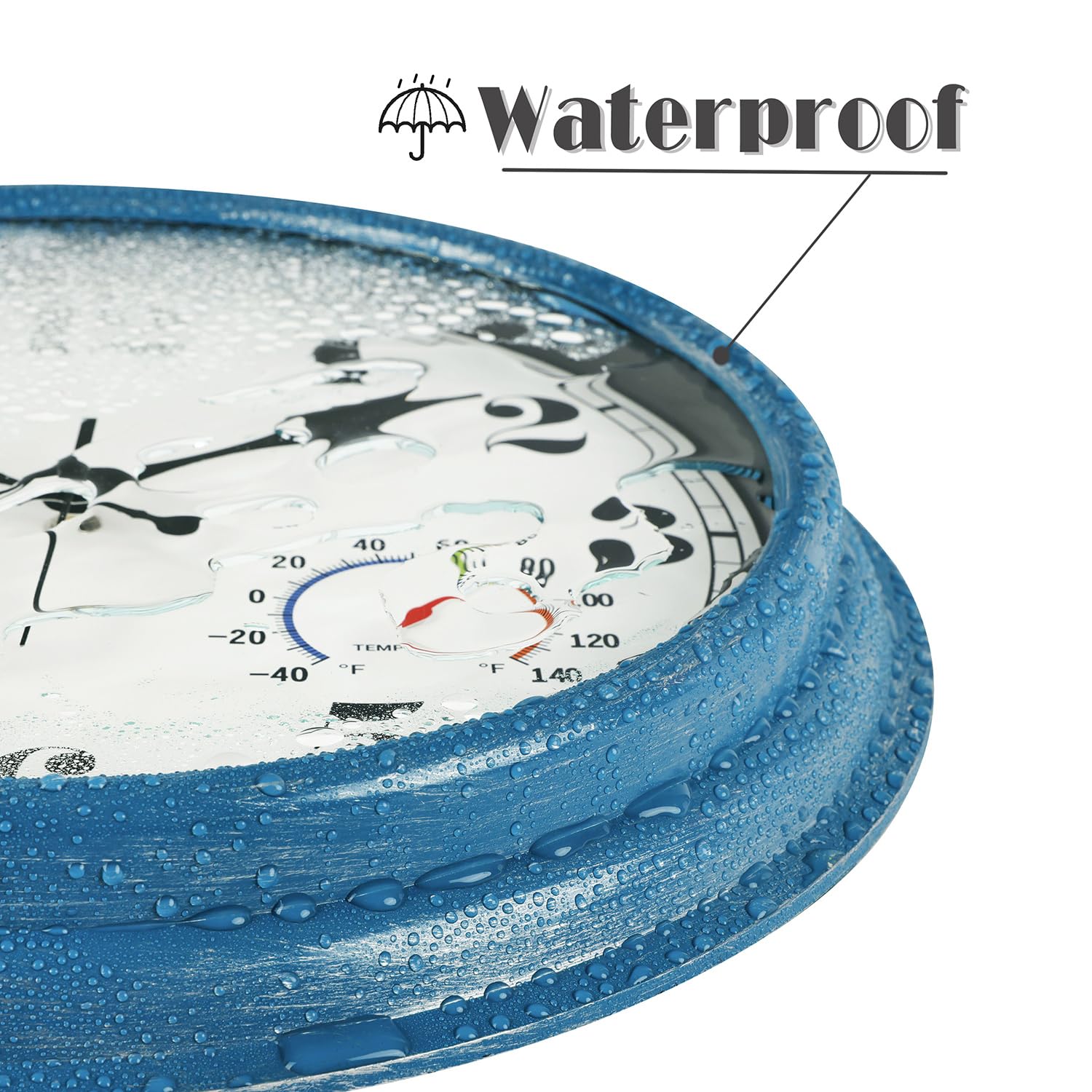 JENLYSTIME thermometer and hygrometer detail showing quick indoor climate info