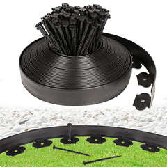 JERIA front view of 66 ft edging roll showing packaging and length benefit