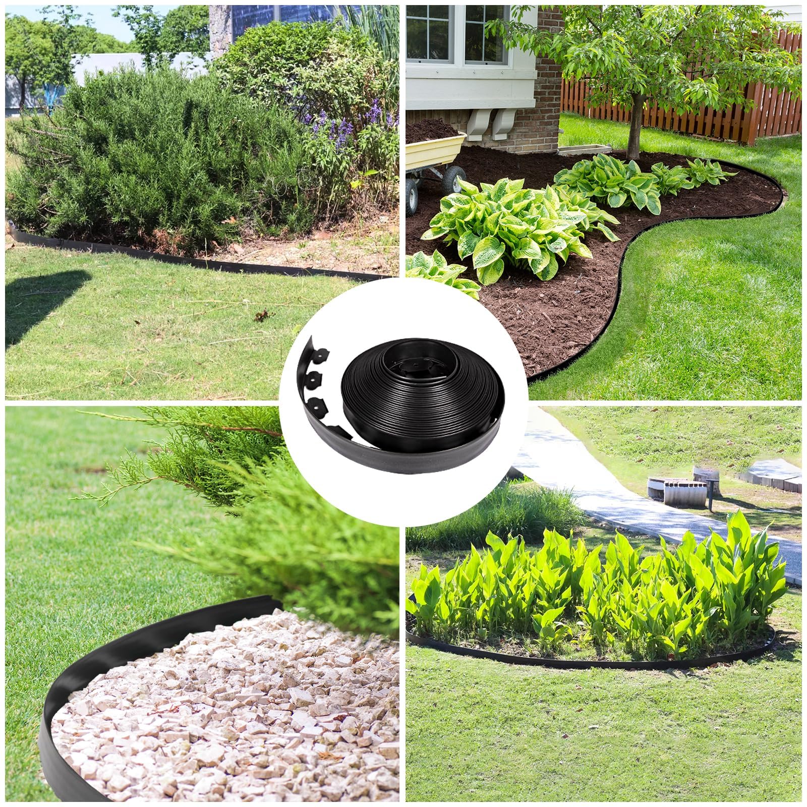 JERIA pathway lifestyle scene showing defined borders for polished garden look