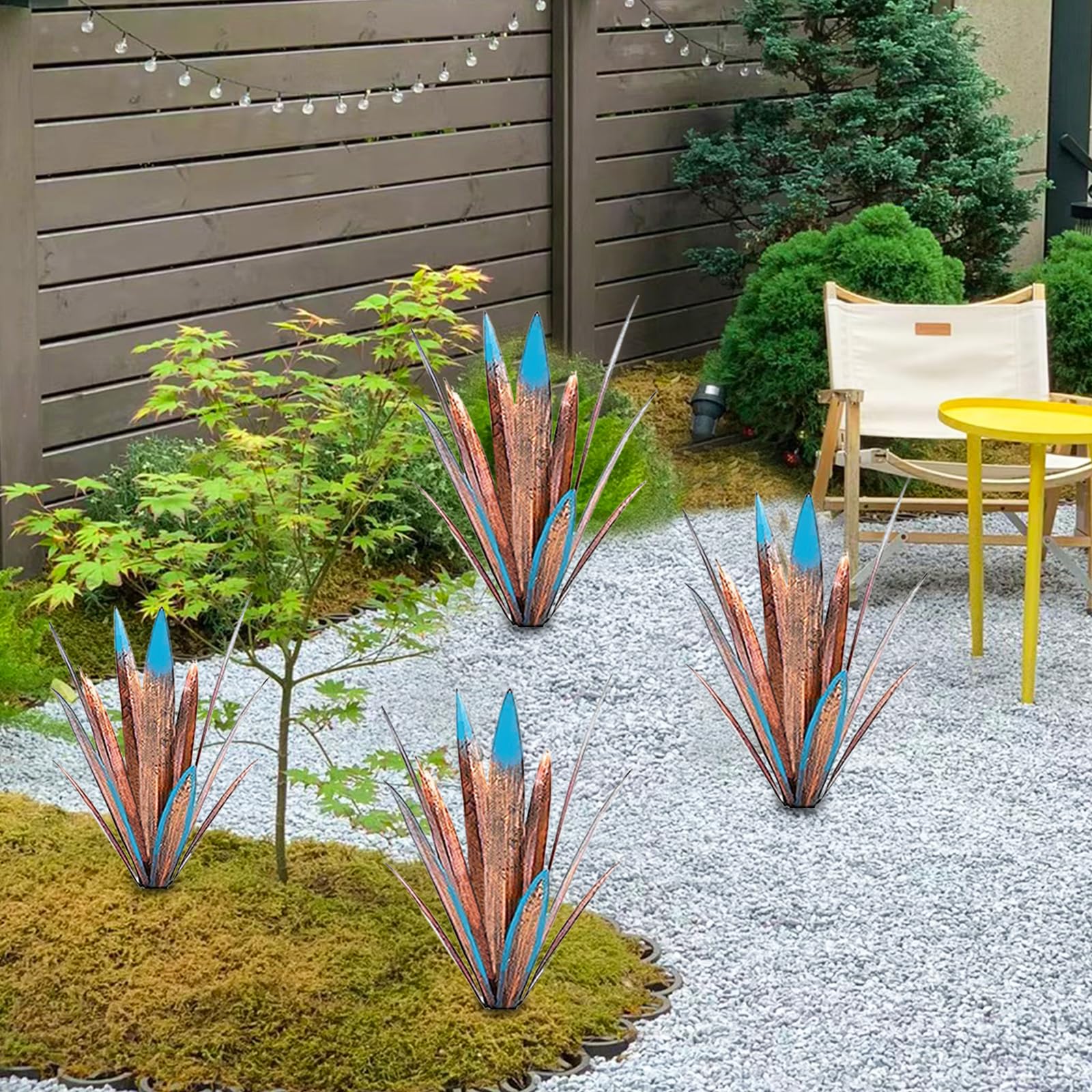 Jesokiibo placed in a patio pot illustrating easy planter styling and low-maintenance decor
