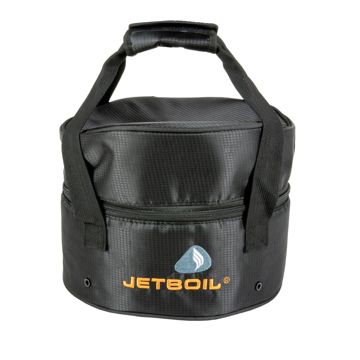 Jetboil storage bag front view showing compact protective case and fast access