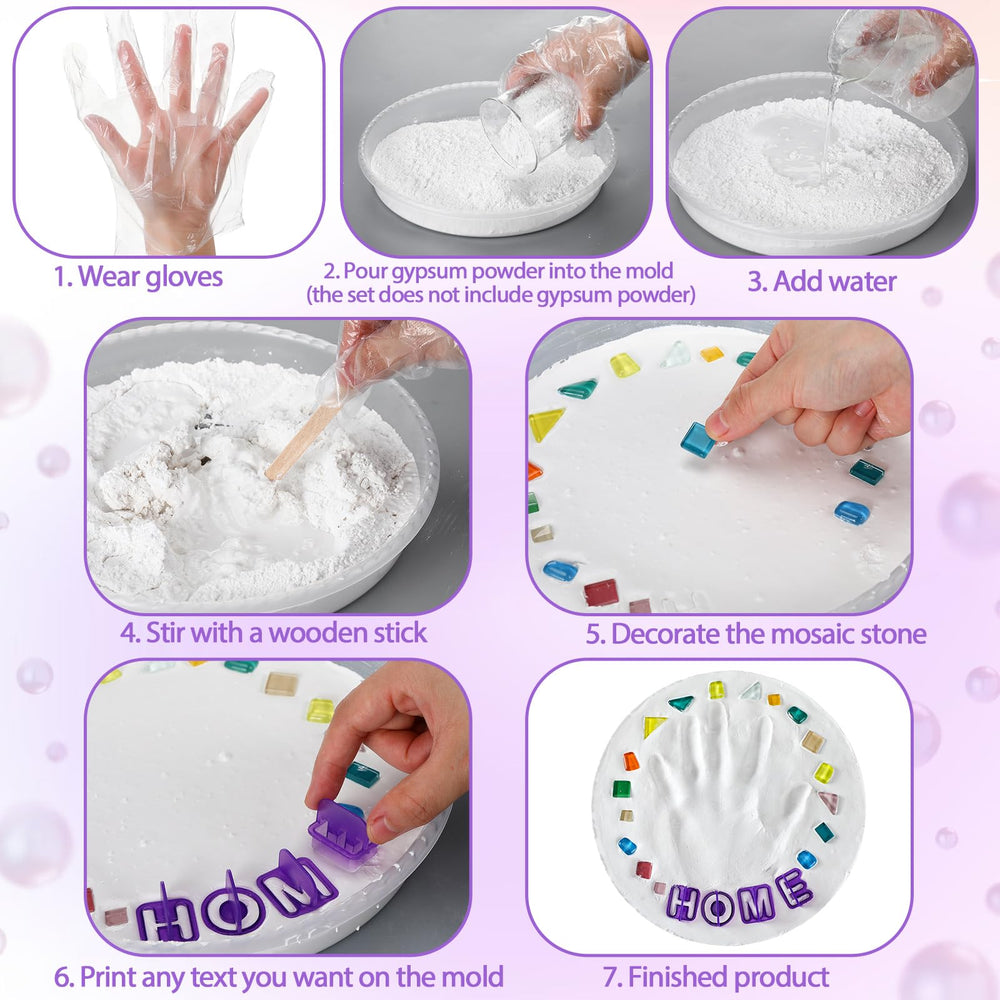 Jetec number and letter molds close-up enabling personalized inscriptions and dates