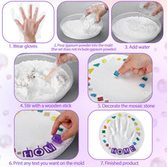 Jetec number and letter molds close-up enabling personalized inscriptions and dates