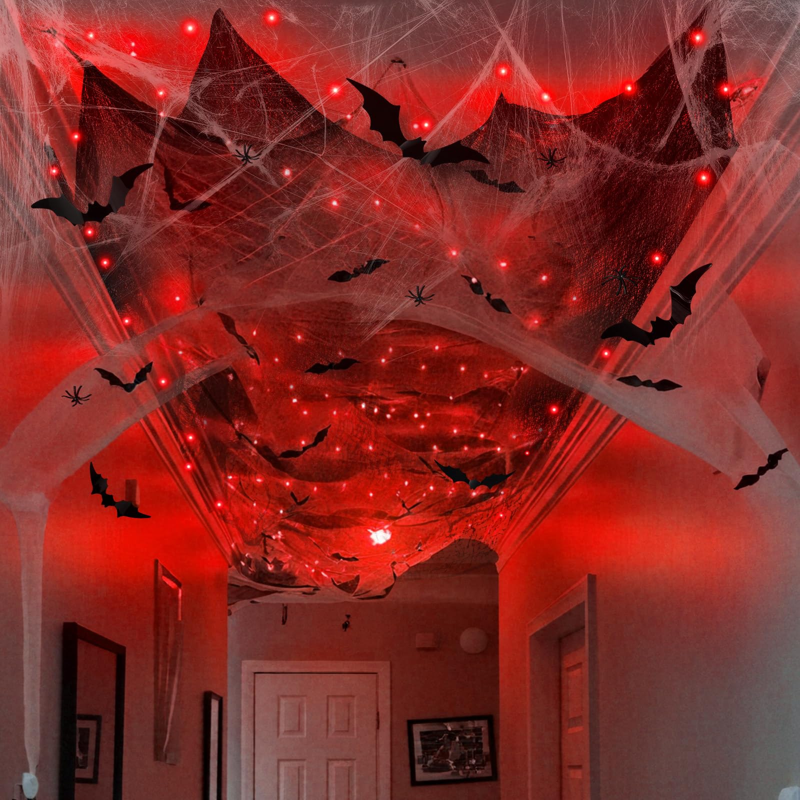 Jetec front packaging showing full Halloween kit and easy setup benefits