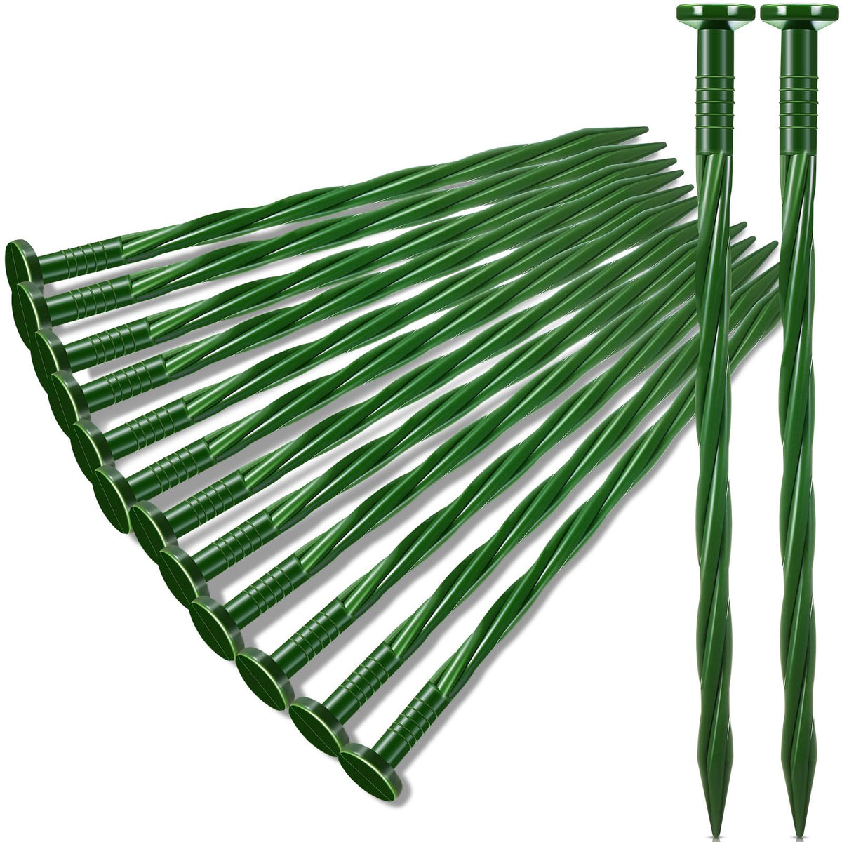 Jetec front packaging showing 150 green stakes, clear count and convenience
