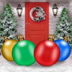 Jetec front view inflated ball showing bold seasonal color and curb appeal