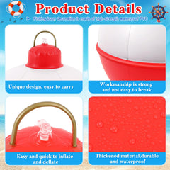Jetec bobber hanging from tree for party ambiance and easy display