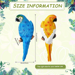 Jetec parrot close-up feather detail highlighting realistic texture and depth